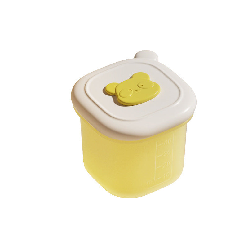 Baby Food Freezer Compartment Baby Food Box Compartment Independent Storage and Packaging Meat Puree Thick Soup Baby Silicone Food Supplement Mold