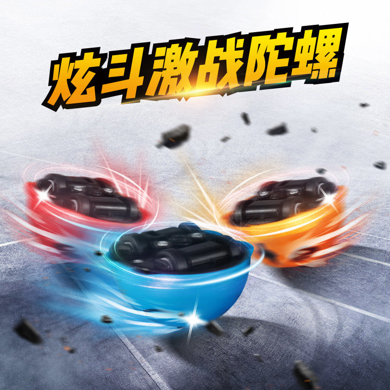 Beibei Elf Finger-Stacking Battle Spinning Top Car Inertial Q-Car Watch Toy for Kids – Cartoon Creative Mini Toy